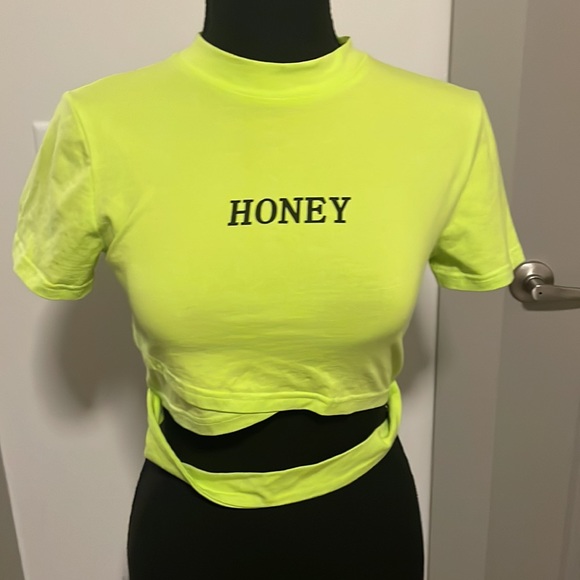Honey graphic cutoff tee - Picture 5 of 5